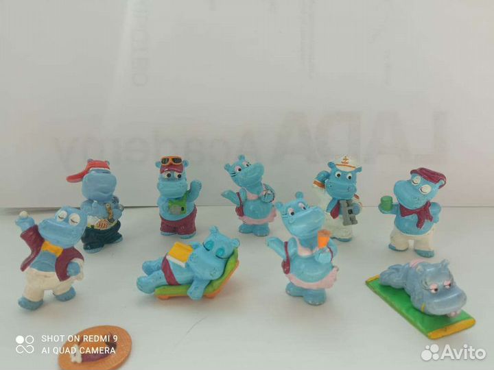 Игрушки из Киндера 90-х годов, Бегемот Ferrero