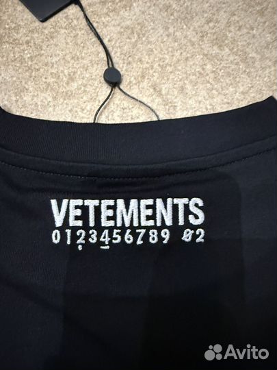 Футболка vetements оригинал