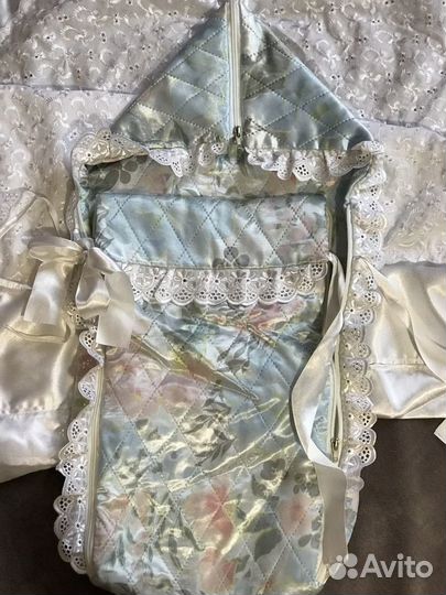 Конверт на выписку летний