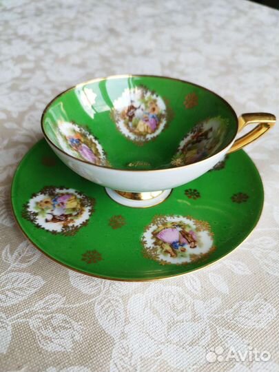 Кофейная пара. Немецкий фарфор