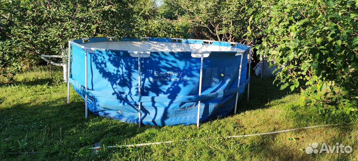 Каркасный бассейн 366 на 122 бу BastWay