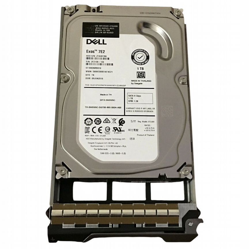 [W0VNC] Жесткий Диск Dell 1tb Sata3 3,5" Hdd W0vnc