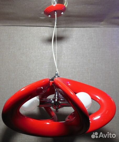Люстра Подвесная Ozcan 07829.06 узел Красный