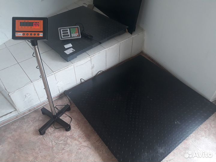 Весы платформенные 3т без поверки (1,2 м х 1,2 м)