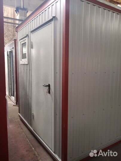 Аренда строительной бытовки туалет