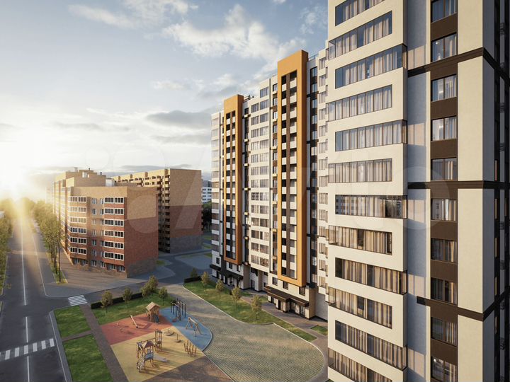 3-к. квартира, 84 м², 2/17 эт.