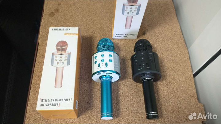 Караоке-микрофон с Bluetooth колонкой