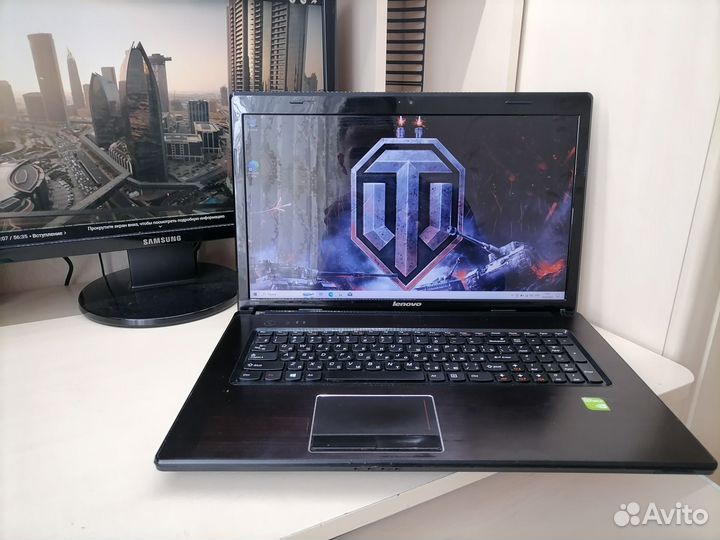 Игровой 17.3/i7 3630QM /16 gb/ GeForce/SSD+HDD