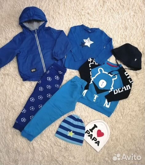 Вещи пакетом для мальчика 98 104