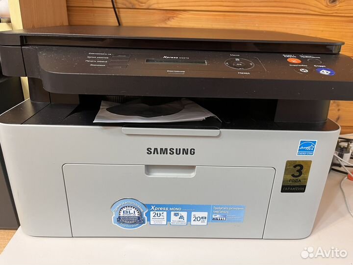 Принтер samsung xpress m2070