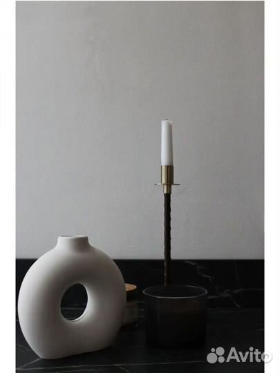 Ваза из гипса Сканди