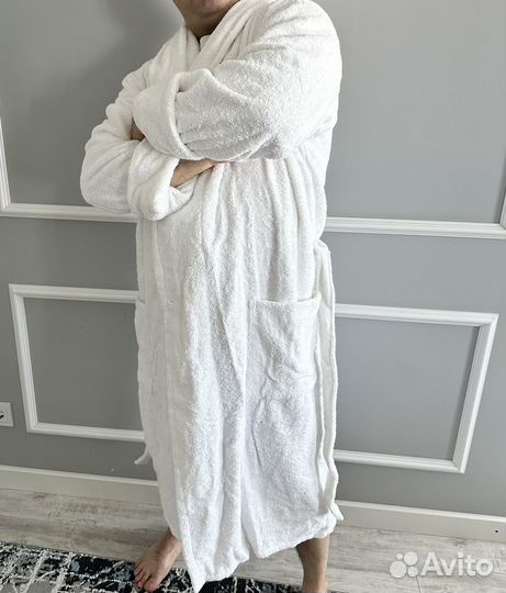 Мужской махровый халат