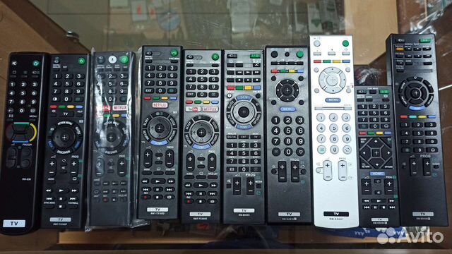 Пульты для телевизоров Sony