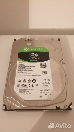 Жесткий диск seagate 4tb