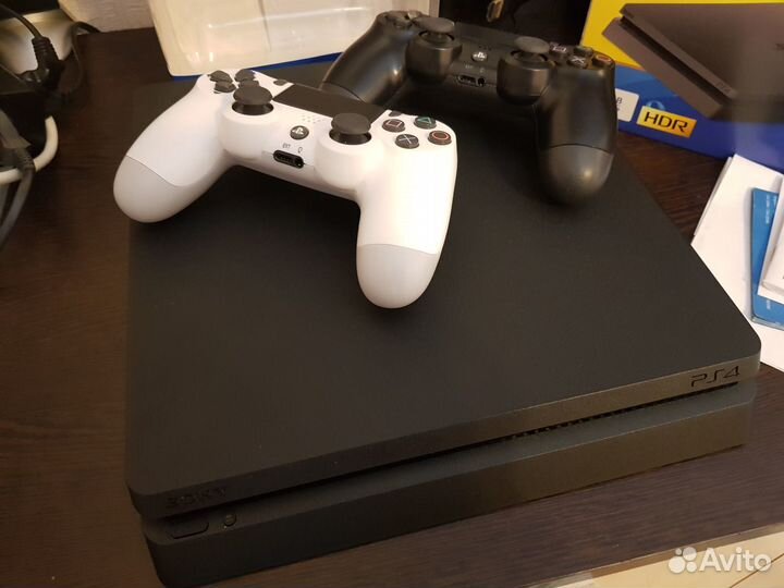 Sony playstation 4 slim. 1tb. 100 игр
