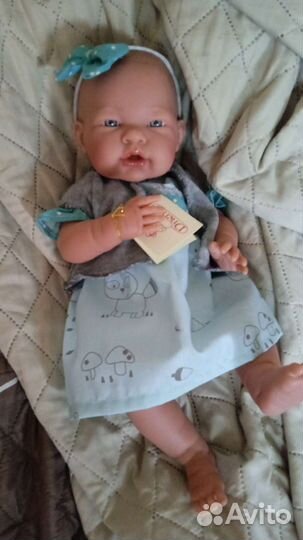 Новая кукла испанский реборн. девочка 43 см