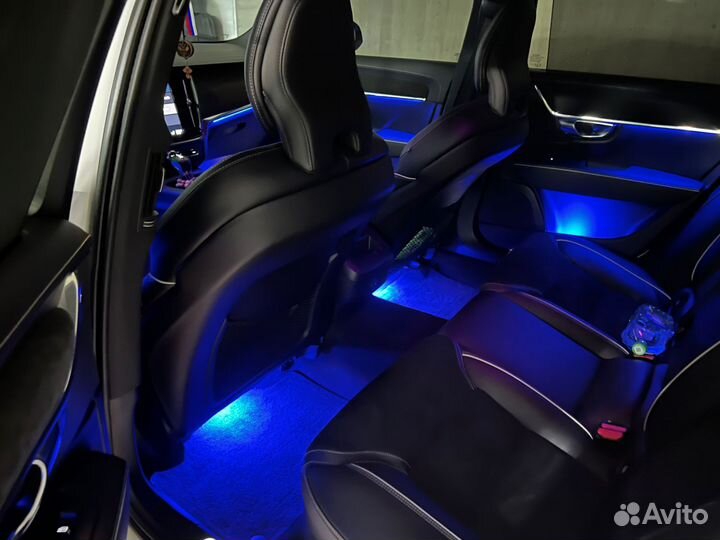 Контурная подсветка салона авто