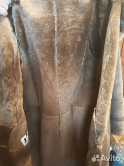 Дубленка натуральная женская 48 50