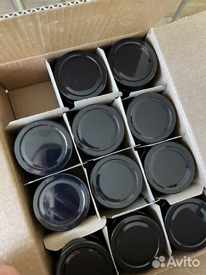 Банки коричневые для свечей 0,2 л