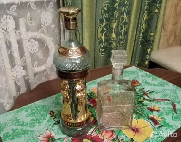 Бутылка декоративная