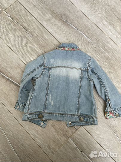 Джинсовка на девочку 86