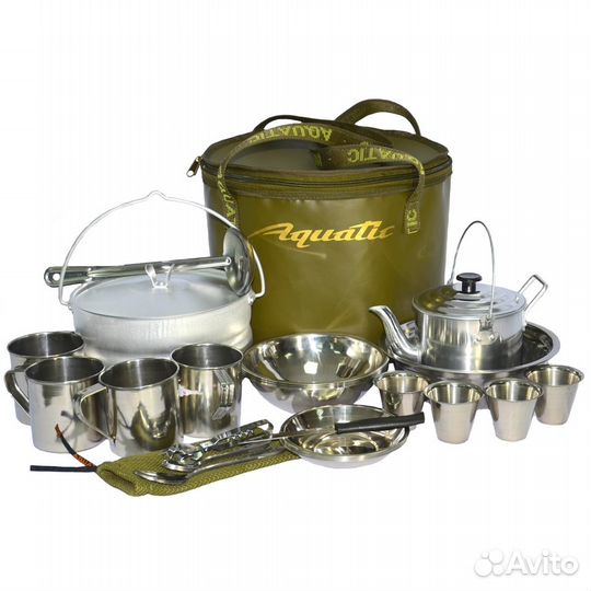 Набор пикниковый на 4 персоны Aquatic пн-01-4