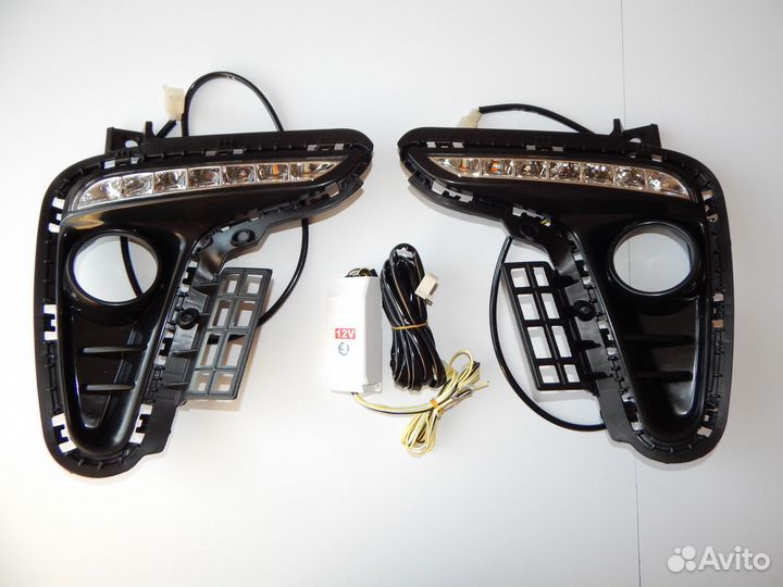 Дневные ходовые огни Kia Rio IV 2017г+