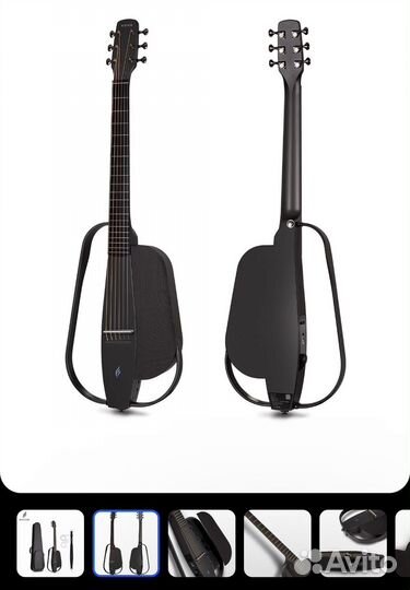 Электроакустическая гитара Enya nexg black