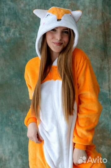 Пижама женская теплая Кигуруми 