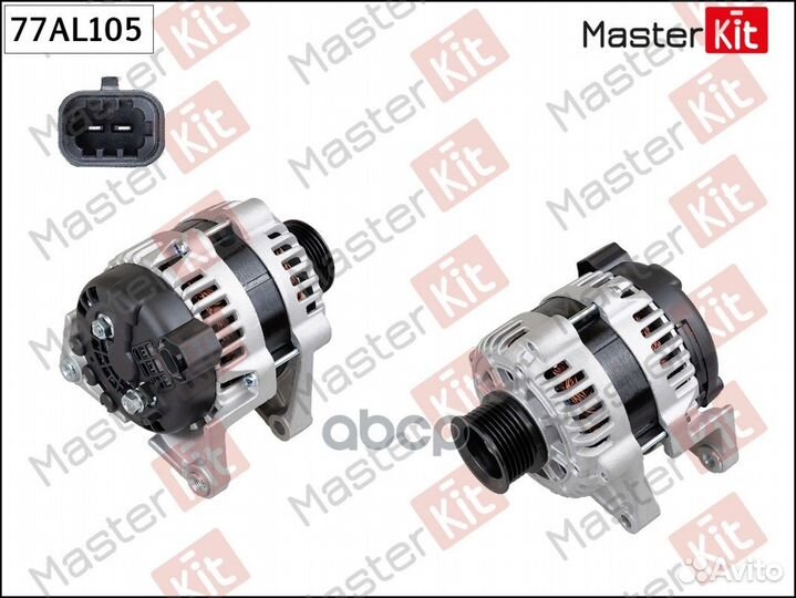 Генератор chevrolet cruze/opel astra J 100A