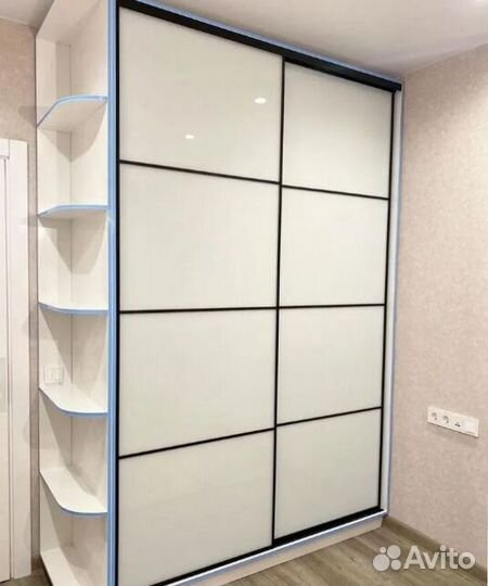 Шкаф на заказ цвет слоновая кость