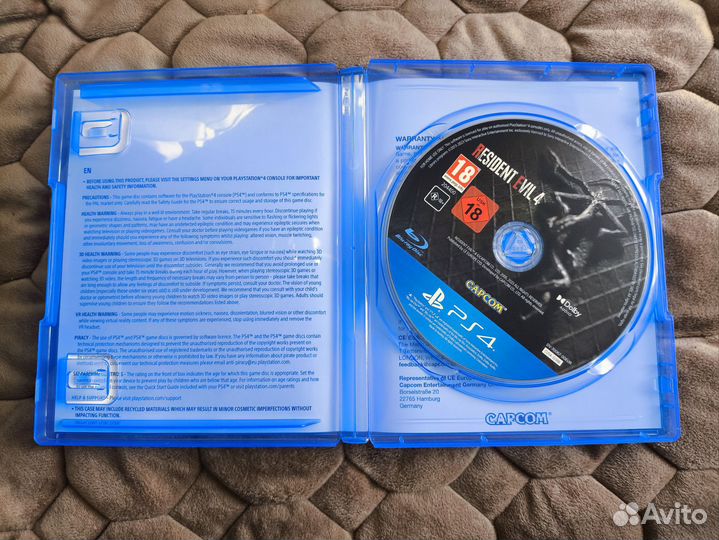 Игра на ps4 resident evil 4 remake