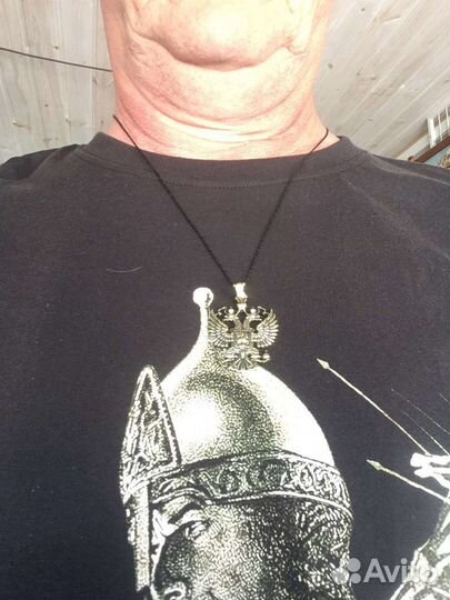 Двуглавый орел бронза ручной работы