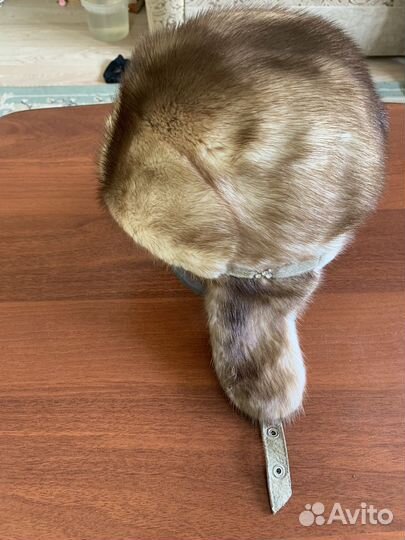 Шапка норковая 58 размер женская