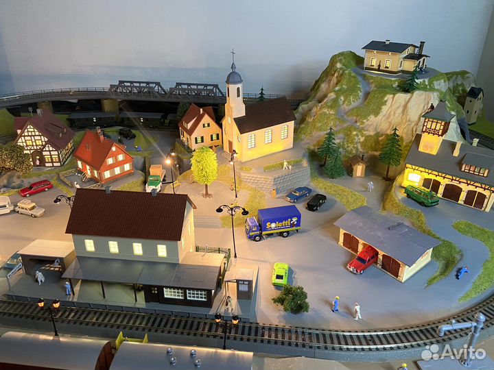 Макет железной дороги 1:87