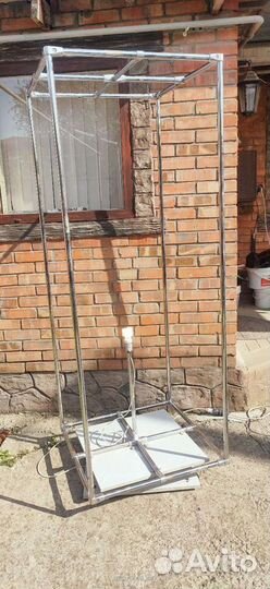 Стеллаж разборный металлический