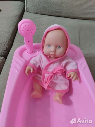 Пупсик с ванной