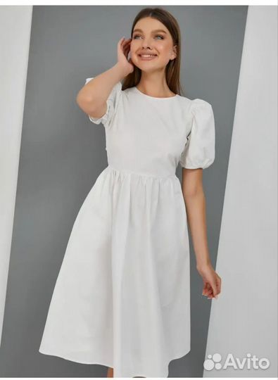 Платье с завязками на спине праздничное нарядное