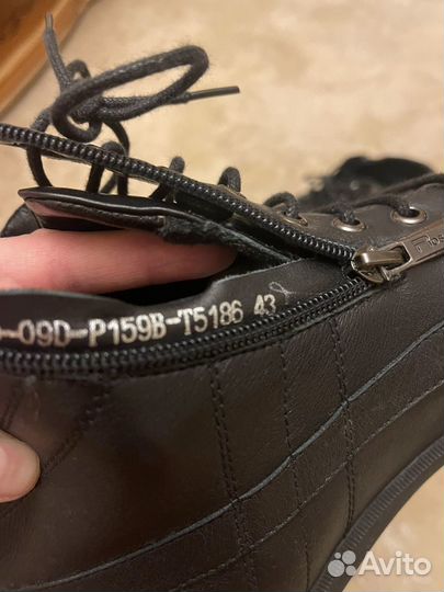 Ботинки мужские зимние 43 размер кожа