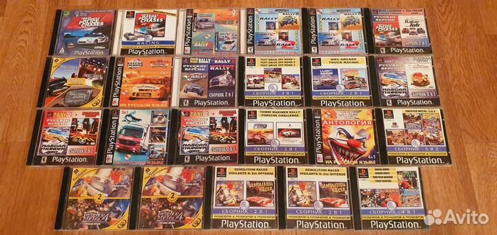 Игры диски на PS1, PSone / Часть 4 из 5