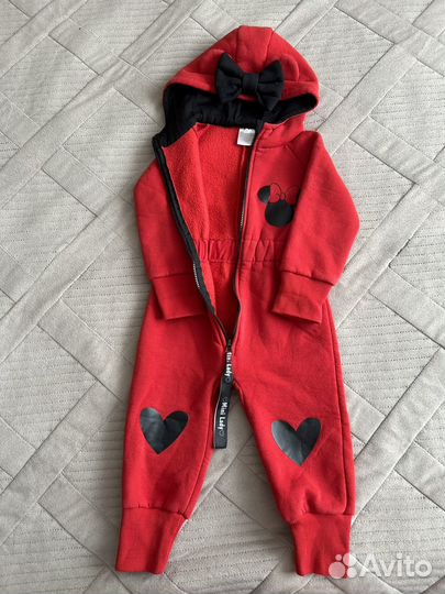 Флисовый комбинезон 92