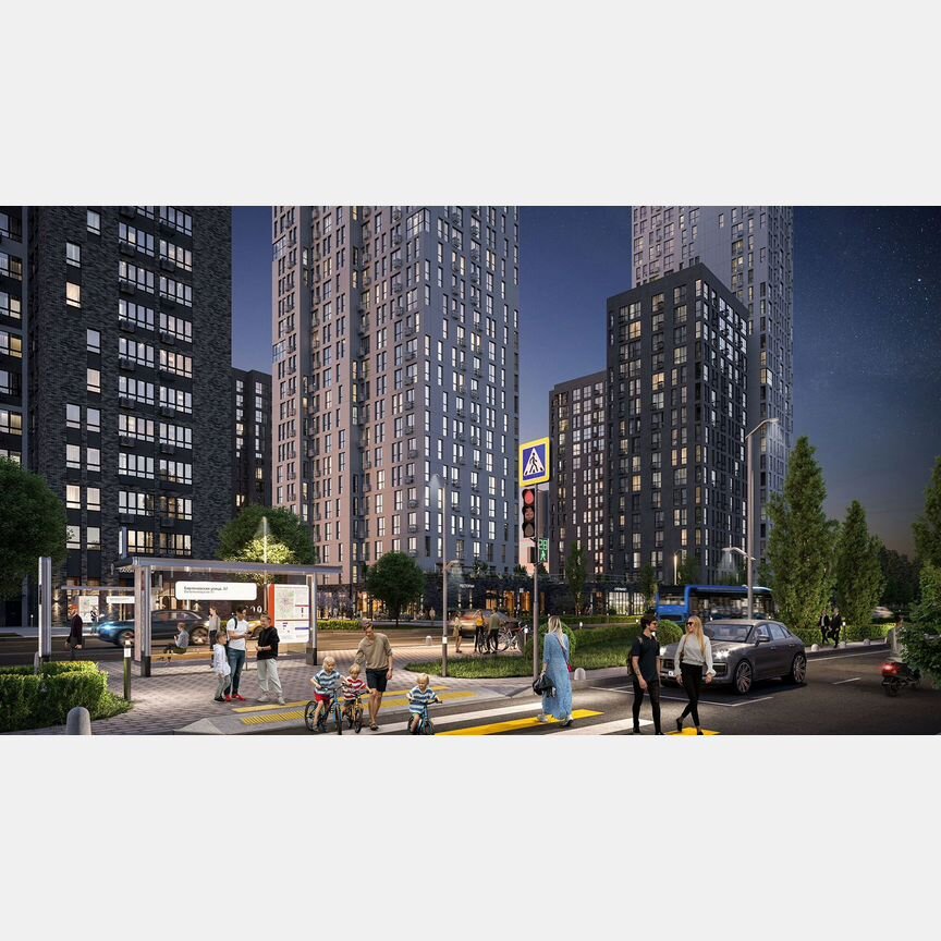 1-к. квартира, 36,1 м², 21/22 эт.