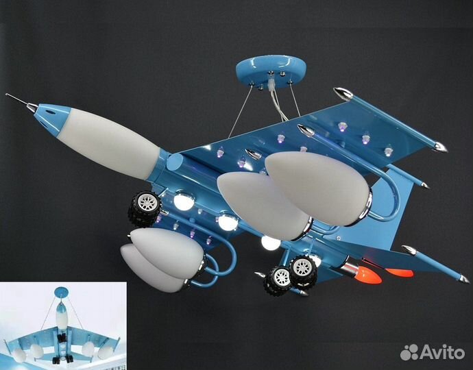 Люстра самолет