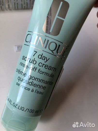 Clinique крем скраб для лица 100ml