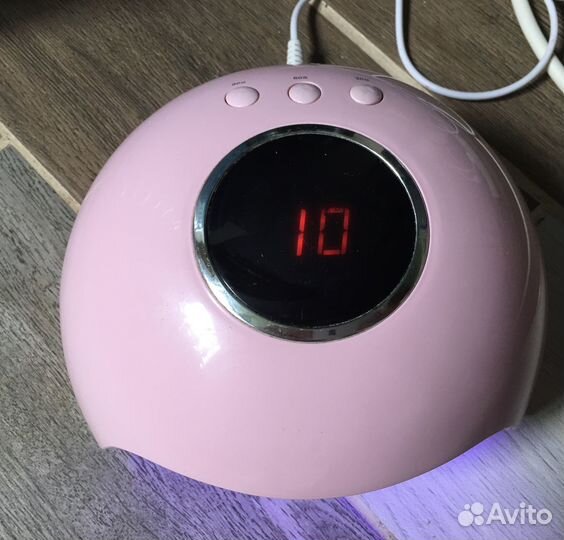 Уф лампа для ногтей+ гель лаки в подарок