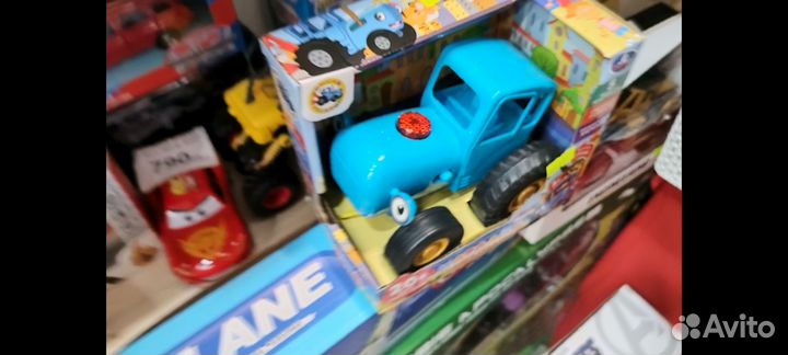 Синий трактор оригинальный 15 песен и звуков