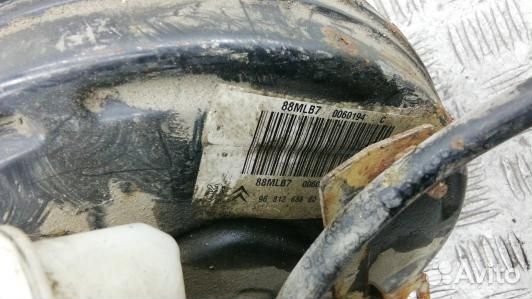 Вакуумный усилитель тормозов peugeot partner 2 (88