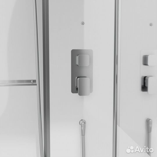 Паровая душевая кабина Black & White G8895