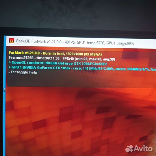 Видеокарта GTX 1050 2gb