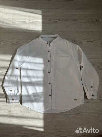 Рубашка белая zara